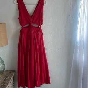 Farm Rio Red Dress